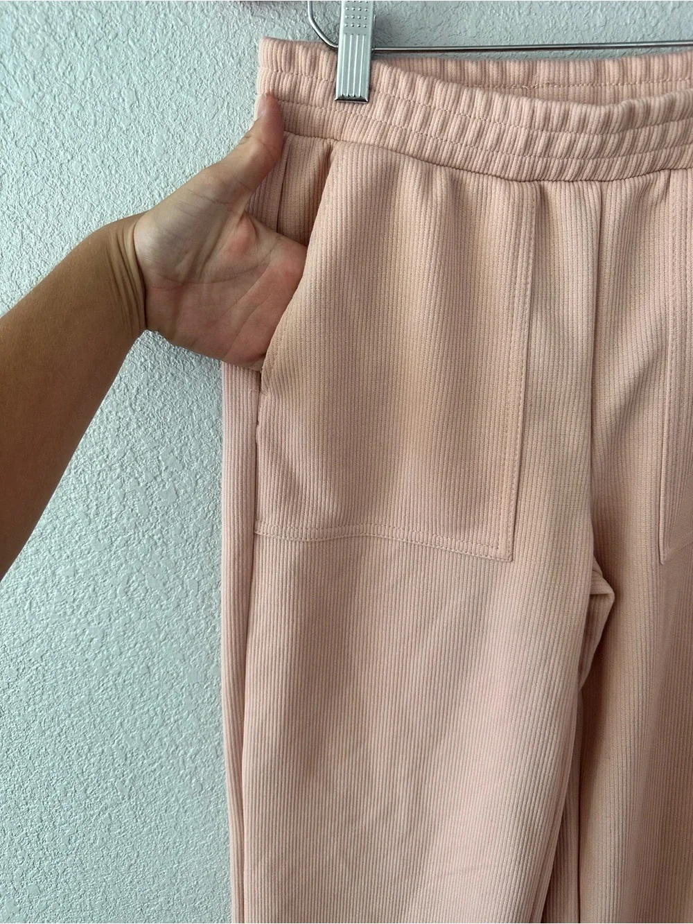Champion light-pink Wide-Leg Sweatpants size L(14)